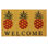 Tapis d'extérieur antidérapant Lamm Pineapple Welcome 29 po x 17 po