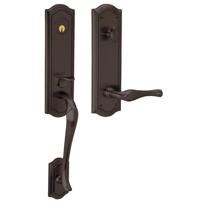 Bethpage Venetian Bronze Dummy Handleset with Lever and Rosette