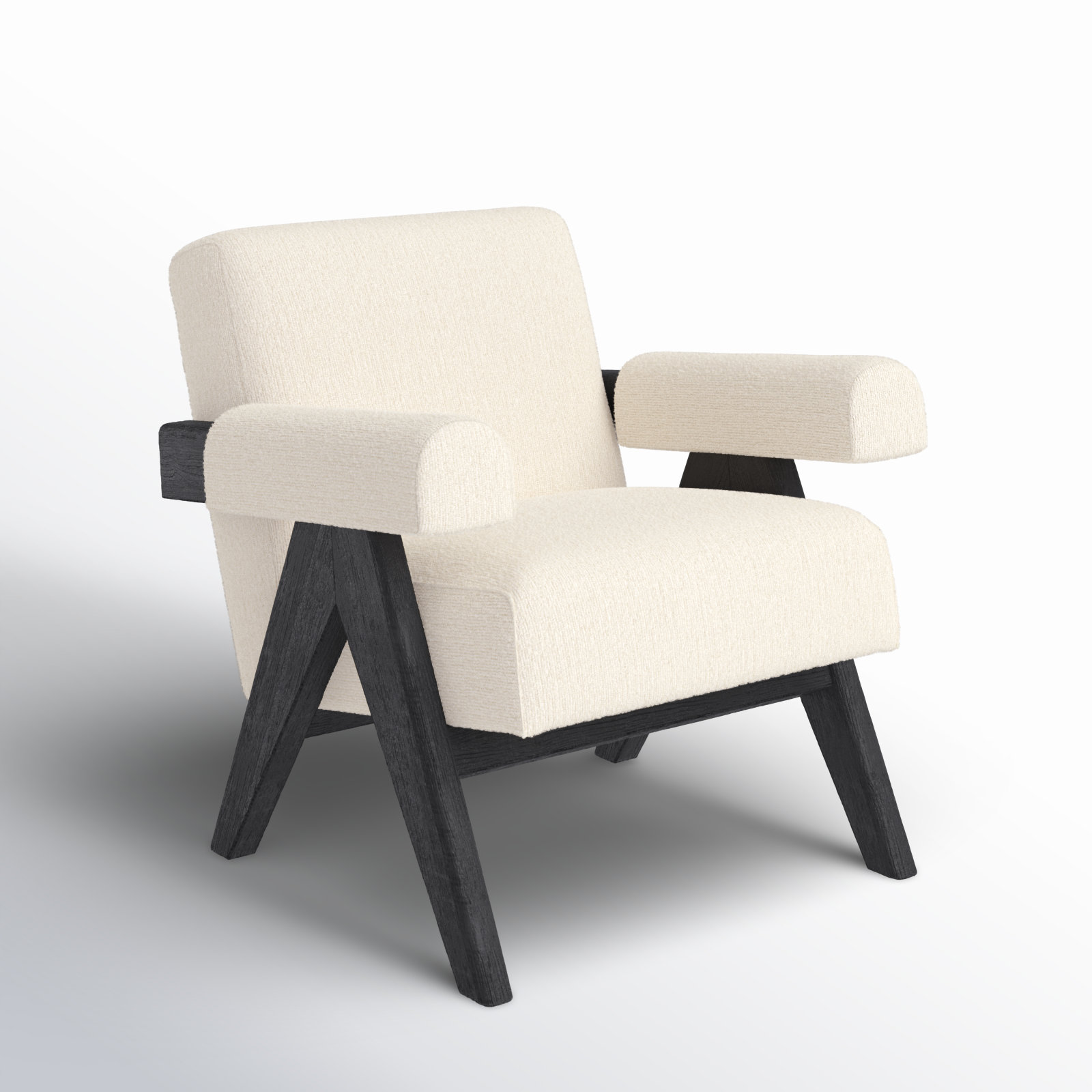 Parkerfield Upholstered Armchair, Black