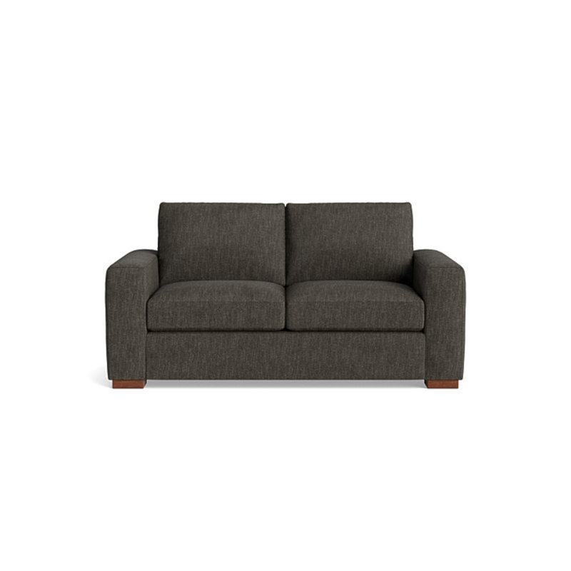 Couch Potato Loveseat (70"), Performance Weave - Onyx