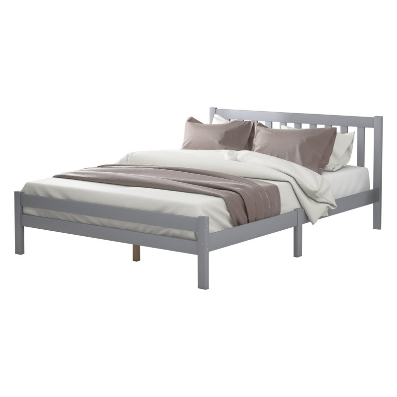 Gloria Bed, Double (4'6), Grey