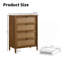 Commode 4 tiroirs Vichy