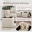 Ensemble de repose-pieds avec rangement Costner-101079388
