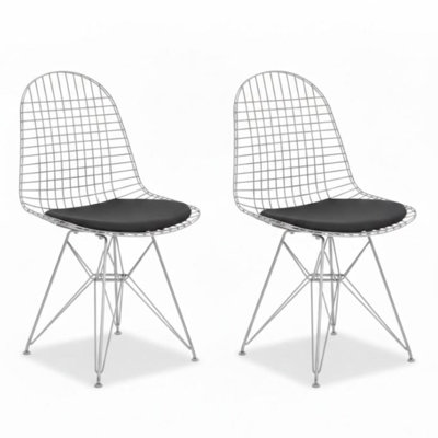 Chaise Seattle en maille Eiffel