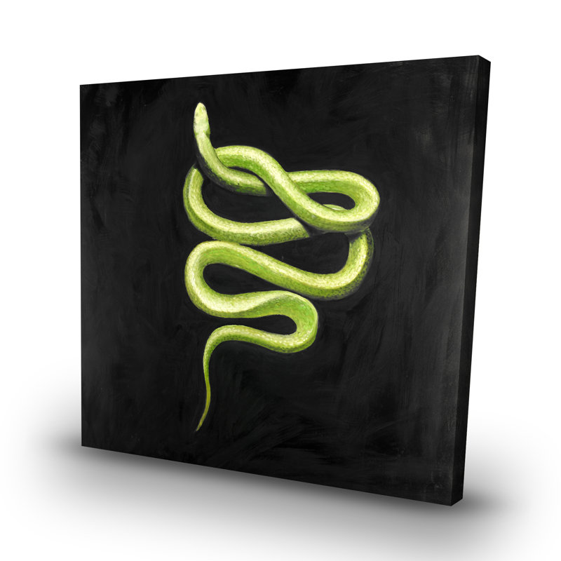 snake - 32"x32" art on canvas