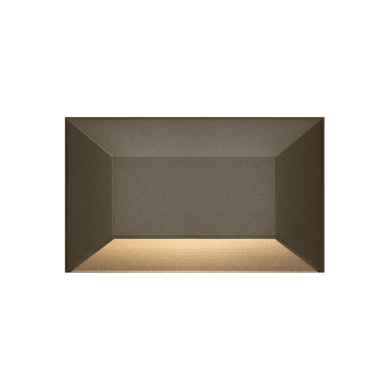 Applique murale rectangulaire Hinkley Nuvi, Brun