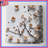Cherry Blossom Branches Quilted Bedspread -126079293