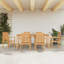 ClassicLiving Garden Dining Set Solid Wood Teak-1665126725-1665126721
