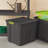 Sterilite 20 Gallon Stackable Plastic Storage Tote Bin with Lid