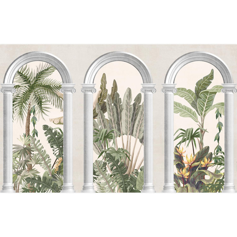 Peel & Stick Floral, 120" L x 192" W