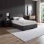 Matelas pour lit simple de 6 pouces, mousse viscoélastique imprégnée de gel, support ferme, blanc, matelas dans une boîte-1509477523