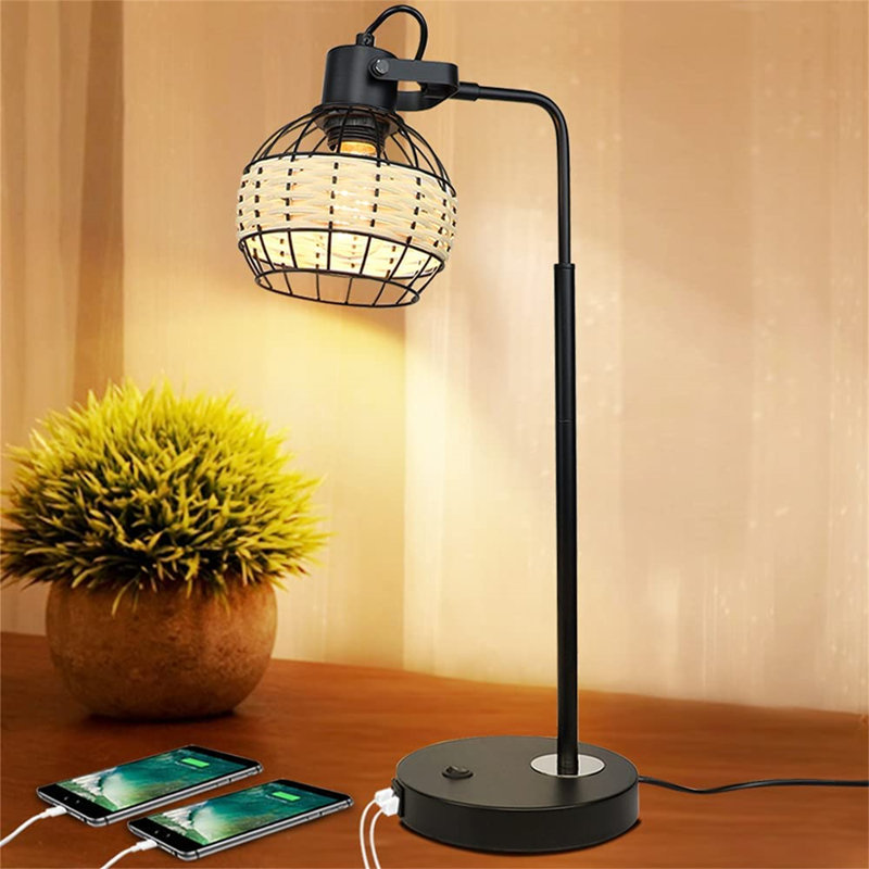Cramden Metal USB Desk Lamp