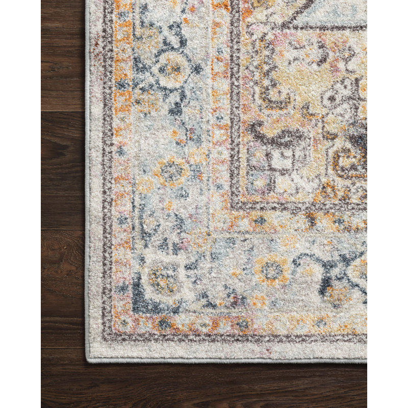 Hallock Oriental Indoor Rug, Square 1'6 x 1'6