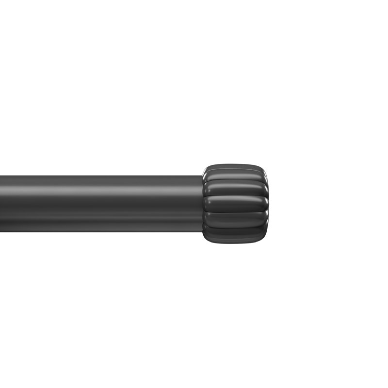 CLEO 1in ROD 66-120 MATTE BLACK, Matte Black, 66" - 120"