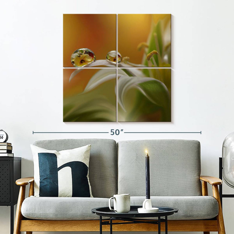 Alvord Flower Mist, 32" H x 32" W