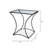Kai Glass Top End Table