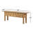 Edgerton Console Table-Natural Light Oak