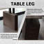 Solid Wood Sintered Stone Height Adjustable Desk-988037253