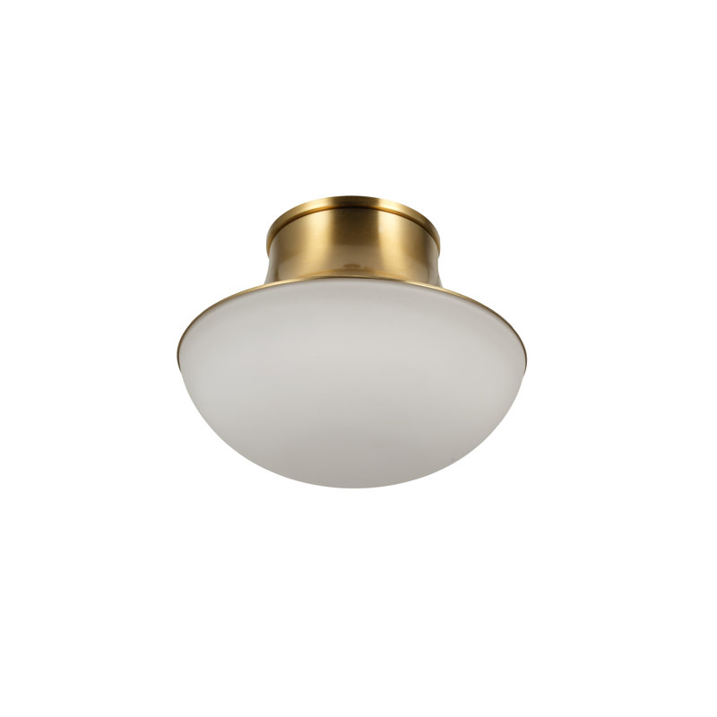 Plafonnier encastré 1 lumière Chelsea, Or