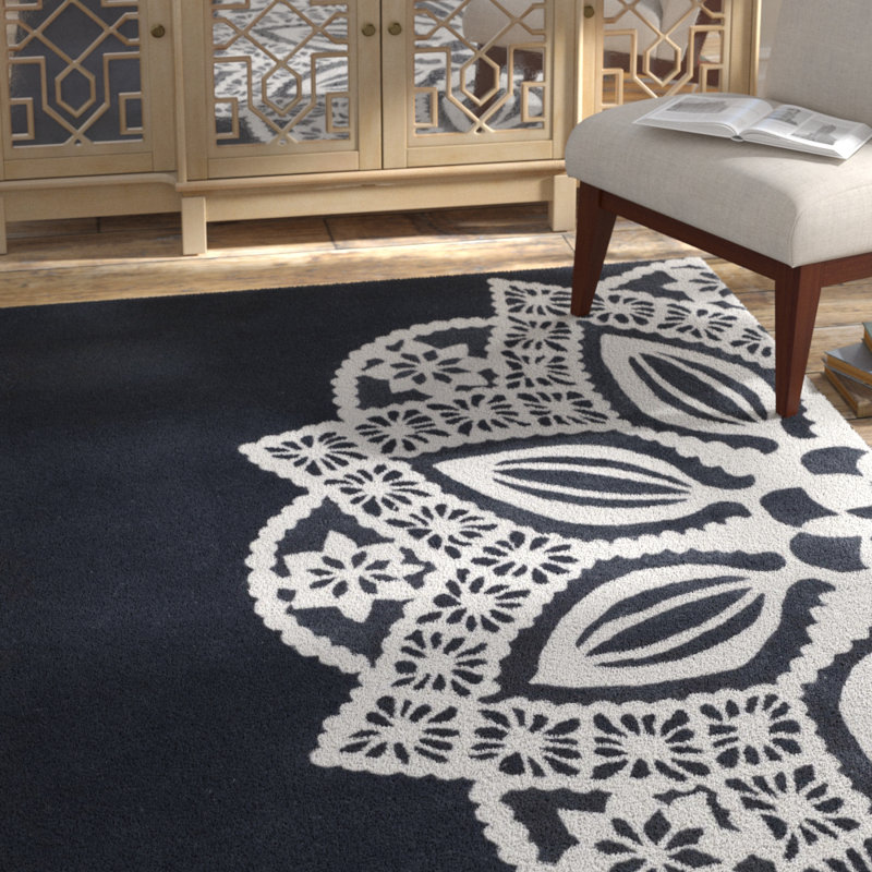 Tapis en laine touffeté à la main Bullard Alr-Allure, Rectangle 5 pi x 8 pi