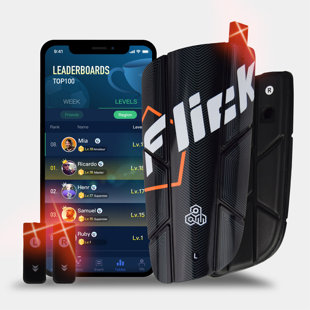 Flick Soccer Smart Tracker avec protège-tibias