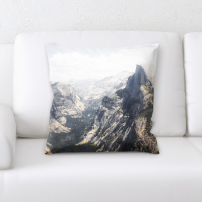 Microsuede Throw Pillow