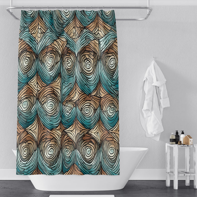 Rideau de douche Genevra, H 93 po x l 70 po