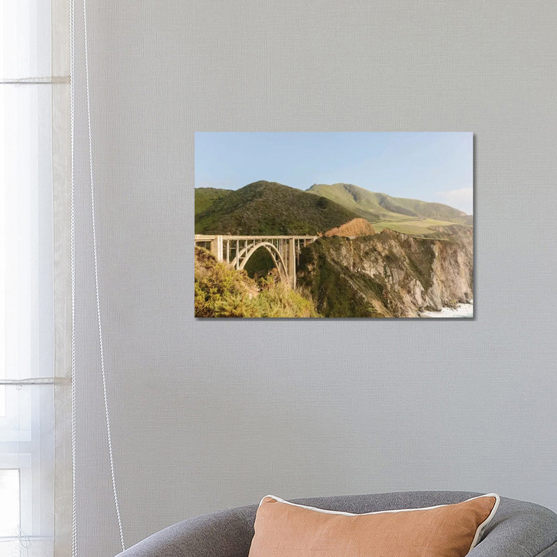 Bixby Bridge, Big Sur, California by Lovelylittlehomeco - Wrapped Canvas Gallery-Wrapped Canvas Giclée