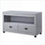 Table basse Elegant Dove Grey - plateau en bois lisse, structure robuste pour un salon cohésif