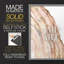 Rose Quartz I - impression encadrée de qualité supérieure - prête à être accrochée - aucun clou requis - aucun clou requis-1880286346-1880286350