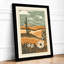 Desert Stillness Rustic - Framed Print-190206280-190206282