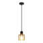 Dierking 1-Light Amber Kitchen Island Pendant