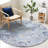 Castillon Floral Handmade Tufted Blue/Gray Area Rug-753583432