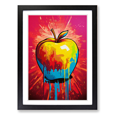 Apple Pop - Framed Print