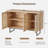 Rattan Sideboard Buffet Cabinet With Storage