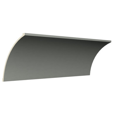 Moulure couronne Endurathane Fox, H 18 1/2 po x P 14 5/8 po x F 23 1/2 po x L 47 po, apprêtée en usine