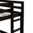 Twin Over Loft Bed In - Solid Rubber Wood With Strengthened Slats For Enhanced Support Robust Framework Space Optimization