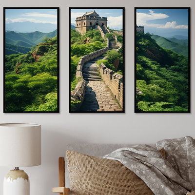 Great Wall Of China Panorama - China Wall Art