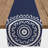 Anre Rectangle Geometric Polyester Table Runner-645425092-645437759