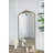 66" X 36" Full Length Mirror, Arched Mirror Hanging Or Leaning Against Wall, Large Gold Mirror For Living Room