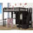 Heartlee Kids Full Loft Bed with Drawers-1713923097