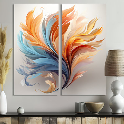 Art mural Liadan - Plumes d'animaux
