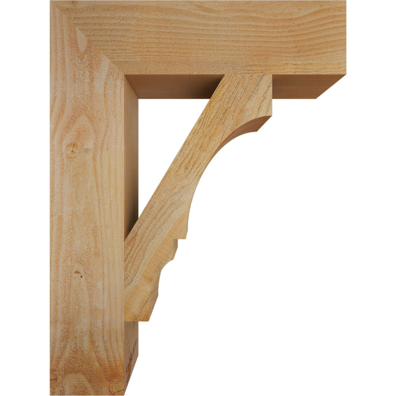 Support de bloc Balboa, Sapin Douglas scié brut, L 6 po x P 24 po x H 32 po