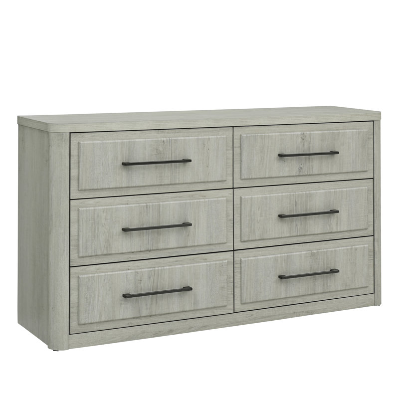 Commode 6 tiroirs Izzabell Chasteen