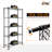 Shelving Unit with Shelf Liners Adjustable-70198186