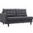 Modway Empress 2 Piece Upholstered Fabric Sectional-598698256-598698219