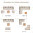 All-Weather Wicker 6 - Person Modular Patio Conversation Sets with Cushions-412861892