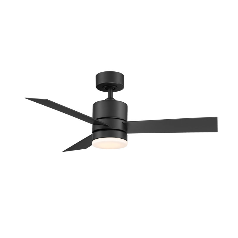 Axis 3 - Blade Outdoor/Indoor Smart  Ceiling Fan with Remote Control and LED Light Kit Included, Works With Alexa and iOS / Android App
