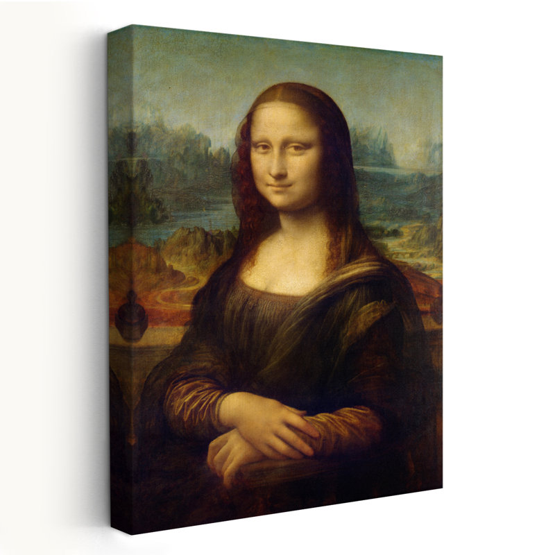 Mona Lisa - musée d'art figuratif études de la Renaissance, H 48 po x l 32 po