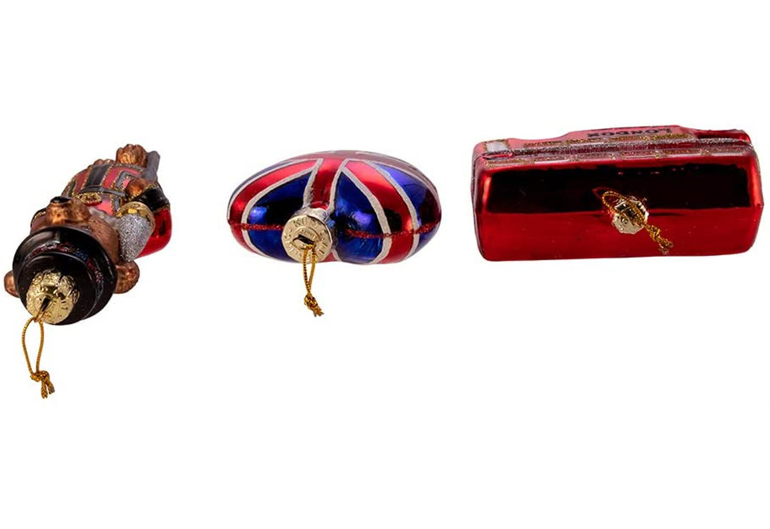 9.1'' Glass Animals Holiday Shaped Ornament Kurt Adler